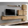 Image de Meuble Tv Mural Design "switch Ix" 310cm Naturel