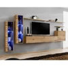 Image de Meuble Tv Mural Design "switch Xi" 330cm Naturel