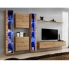 Image de Meuble Tv Mural Design "switch Xvi" 330cm Naturel