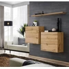 Image de Lot De 2 Blocs & Étagère "switch Sbi" 130cm Naturel
