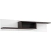 Image de Étagère Murale "cross" 150cm Naturel & Blanc