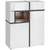 Image de Buffet Design Led "cross" 110cm Blanc