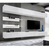 Image de Ensemble Meuble Tv Mural "fly I1" 320cm Blanc