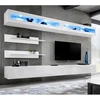Image de Ensemble Meuble Tv Mural "fly I2" 320cm Blanc