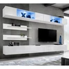 Image de Ensemble Meuble Tv Mural "fly I3" 320cm Blanc