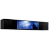 Image de Bloc Mural Design Led "fly I3" 160cm Noir