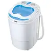 Image de Lave Linge Charge Par Dessus Mesko Home 3kg Technologie De Convertisseur Bleu, Blanc 36x37x53cm