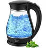 Image de Bouilloire électrique - AD - AD 1274 - 17L - 2200W - Verre Noir