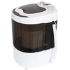 Image de Lave Linge Charge Par Dessus Camry Premium 3kg Technologie De Convertisseur Marron, Blanc 36x37x53cm