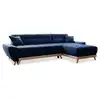 Image de Dazzling Daisy canapé d'angle 4pl convertible, bleu marine Dazzling Daisy
