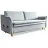 Image de Charming Charlie canapé convertible slim, gris clair Charming Charlie