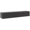 Image de Selsey - Meuble Tv Suspendu Nolie - 175 Cm - Couleur Du Bois De Frêne Portland