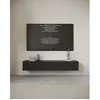 Image de Meuble TV - NOLIE - 175 cm - suspendu - couleur du bois de frêne Portland