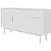 Image de Selsey viviaro - commode - 154 cm avec trois tiroirs - blanc Viviaro