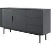 Image de Selsey - Commode Viviaro - 154 Cm - Noir