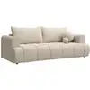Image de Selsey dandelino - canapé convertible trois places - tissu chenille beige clair Dandelino