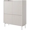 Image de Selsey - Buffet Haut 4 Portes Liwelo - 103,2 Cm - Gr ge