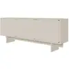 Image de Selsey wuwu - meuble tv 3 portes - 150 cm - grège Wuwu