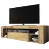 Image de Meuble tv / banc tv - Bianko - 140 cm - chêne lancaster