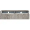 Image de Selsey - Meuble Tv Rednaw - 100 Cm - Aspect Béton Avec Led