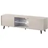 Image de Selsey lefyr - meuble tv - 140 cm - taupe (gris-beige)