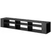 Image de Selsey wall - meuble tv avec 6 compartiments - noir - 175 cm Wall