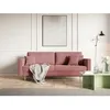Image de Canapé convertible - VALICO - 230 cm - 3 places - rose hydrophobe