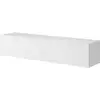 Image de Selsey veldio - meuble tv - 140 cm - blanc avec façade fraisée