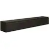 Image de Selsey bemmi- meuble tv 4 portes - suspendu - 200 cm - noir Bemmi