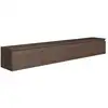Image de Selsey bemmi- meuble tv 4 portes - suspendu - 200 cm - noyer du wisconsin Bemmi