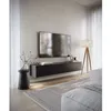 Image de Meuble TV 2 portes -suspendu - BEMMI- 175 cm - noir
