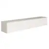 Image de Selsey bemmi- meuble tv 2 portes - suspendu - 175 cm - blanc Bemmi
