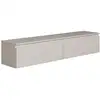 Image de Selsey bemmi- meuble tv 2 portes - suspendu - 150 cm - greige Bemmi