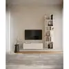 Image de Selsey bemmi- meuble tv 2 portes - suspendu - 100 cm - blanc Bemmi