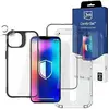 Image de Kit De Protection 3mk Iphone 13 Pro Verre Trempé Silicone Clair