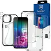 Image de Coque 3mk Comfort Set 4 En 1 Transparente Protection Et Verre Trempé
