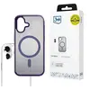 Image de Étui 3mk Iphone 17 Violet Mat Translucide, Protection Militaire