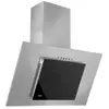 Image de Akpo wk-4 nero eco 60 hotte cheminée grise, verre noir WK-4 NERO ECO 60 SZARY / CZARNA SZYBA