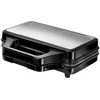 Image de Appareil Éectrique pour 4 Sandwiches en Forme de Triangle Plaques Antiadhésive MPM MOP-45M 900W Acier Inox / Noir