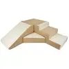 Image de Blocs En Mousse Velinda Set 4 40 Cm Blanc Cappuccino Bois