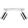 Image de Plafonnier ring 2 chromé acier moderne 16x30x6cm SL.0728