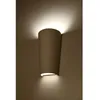 Image de Applique murale Sollux Lighting LANA - E27 - Blanc - 16.5x29 cm