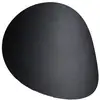 Image de Applique senses noir acier moderne 29x25x8cm SL.0935