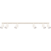 Image de Plafonnier Acier Beige Gu10 6 Ring
