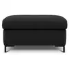 Image de Pouf avec coffre yanis en tissu structurel gris foncé CXL_POUF_113_F1_YANIS8