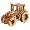 Image de Maquette de tracteur en kit - WOODEN CITY - Superfast - bois de bouleau - 60 pièces - sans colle ni outils