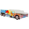 Image de Lit Simple Enfant Monster Truck 160 Avec Matelas