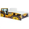 Image de Lit Enfant Tracteur Jaune 160x80