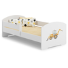 Image de Lit enfant + matelas + barriere de securite 140x70 LUK BAR 140x70 ZOLTA KOPARKA