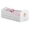 Image de Lit enfant fala bar+szu 70x140 fille avec des ailes avec matelas Lit FALA blanc